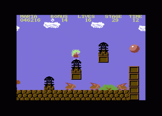 The Great Giana Sisters Screenshot 26 (Commodore 64/128)