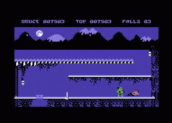 Bruce Lee: Duology Screenshot 5 (Commodore 64/128)