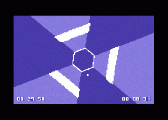 Micro Hexagon Screenshot 6 (Commodore 64/128)