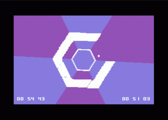 Micro Hexagon Screenshot 18 (Commodore 64/128)