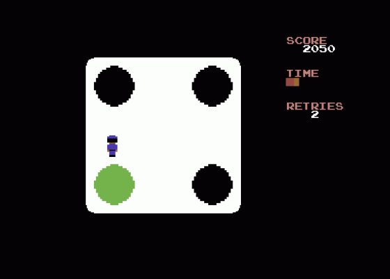 Dice Skater Screenshot 8 (Commodore 64/128)