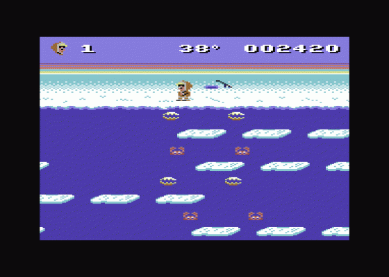 Frostbite Screenshot 10 (Commodore 64/128)