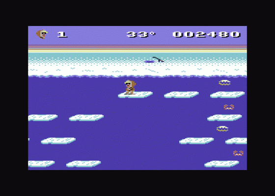 Frostbite Screenshot 11 (Commodore 64/128)