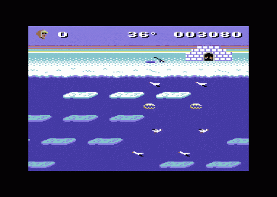 Frostbite Screenshot 16 (Commodore 64/128)