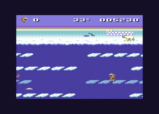 Frostbite Screenshot 18 (Commodore 64/128)