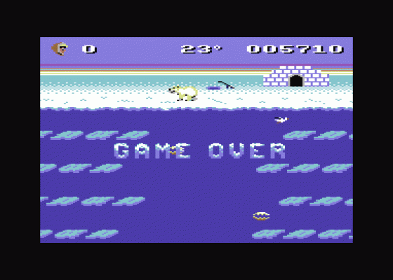 Frostbite Screenshot 20 (Commodore 64/128)