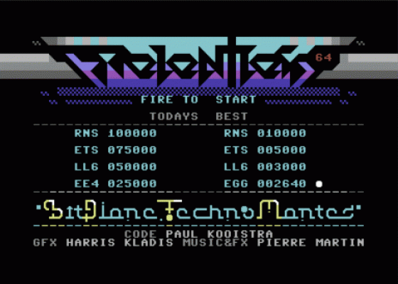 Relentless 64 Screenshot 10 (Commodore 64/128)