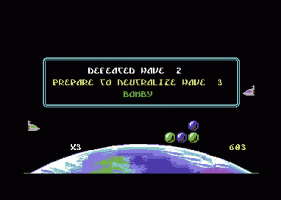 Space Orbs Screenshot 14 (Commodore 64/128)