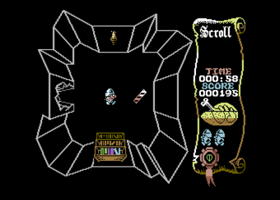 Atic Atac Screenshot 7 (Commodore 64/128)