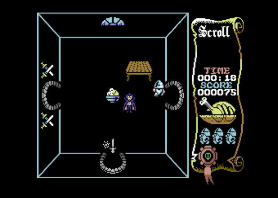 Atic Atac Screenshot 9 (Commodore 64/128)