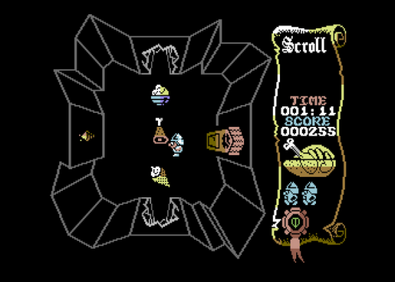 Atic Atac Screenshot 14 (Commodore 64/128)