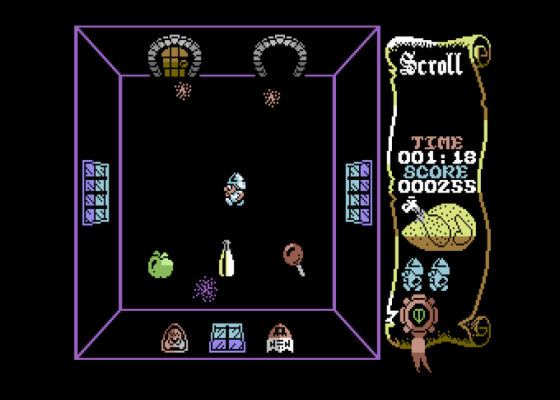 Atic Atac Screenshot 16 (Commodore 64/128)