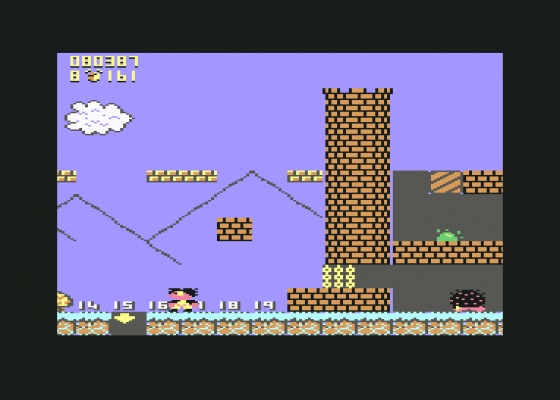 Terry's Big Adventure Screenshot 23 (Commodore 64/128)