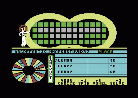 Wheel Of Fortune (Second Edition) Screenshot