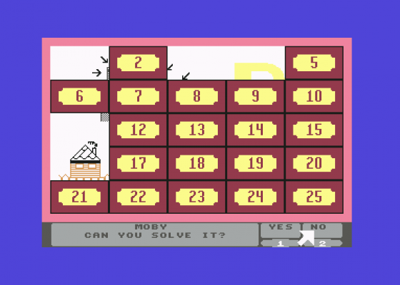 Classic Concentration Screenshot 6 (Commodore 64)