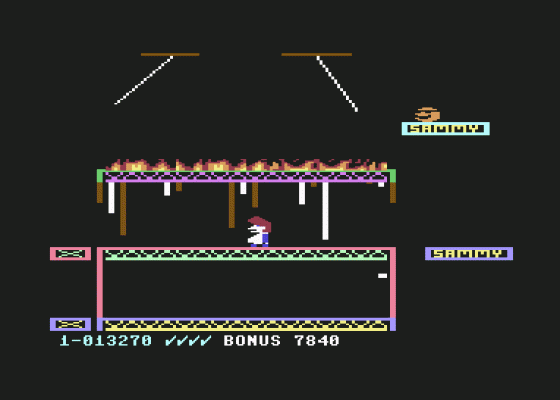 Sammy Lightfoot Screenshot 13 (Commodore 64)