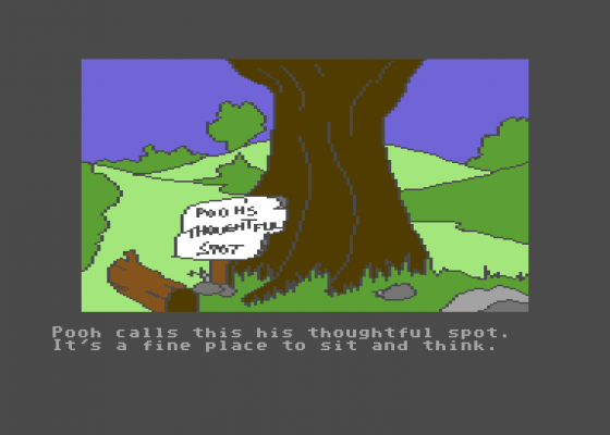 Winnie The Pooh In The Hundred Acre Wood Screenshot 16 (Commodore 64)