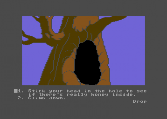 Winnie The Pooh In The Hundred Acre Wood Screenshot 27 (Commodore 64)