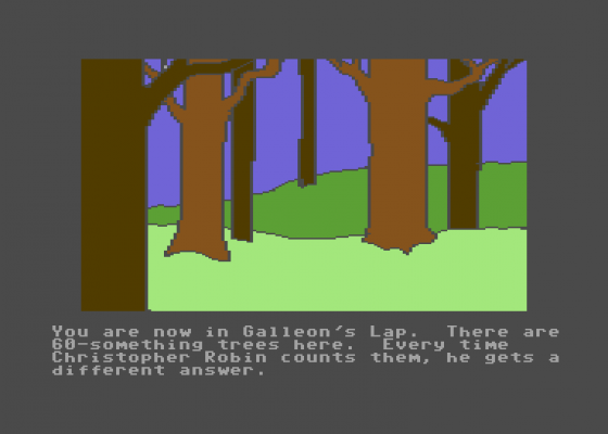 Winnie The Pooh In The Hundred Acre Wood Screenshot 34 (Commodore 64)