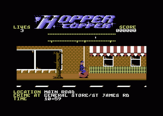 Hopper Copper Screenshot 1 (Commodore 64/128)