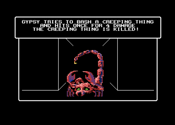 Wizardry V: Heart Of The Maelstrom Screenshot 12 (Commodore 64/128)
