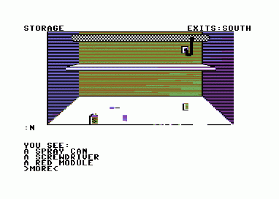 Gruds In Space Screenshot 10 (Commodore 64)