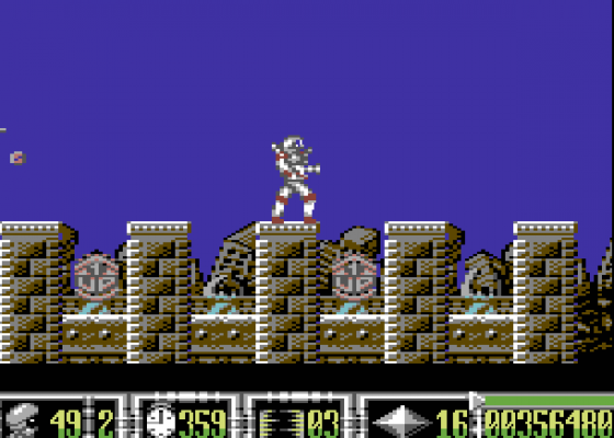 Turrican III: Return Of Darkness Screenshot 17 (Commodore 64/128)