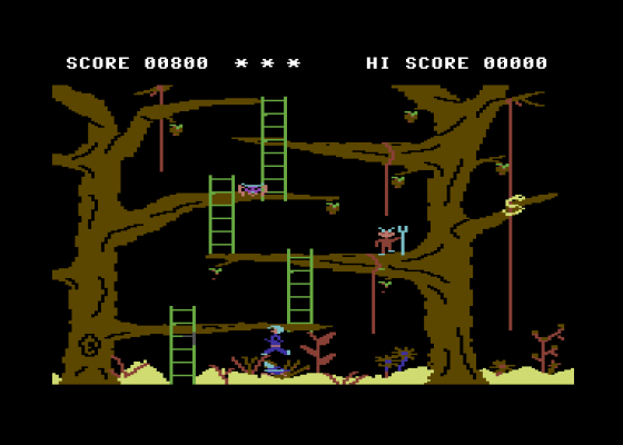 Monkey Magic Screenshot 9 (Commodore 64)