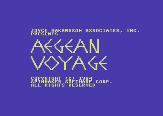 Aegean Voyage