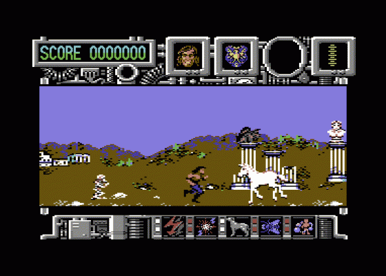 Hysteria Screenshot 1 (Commodore 64/128)