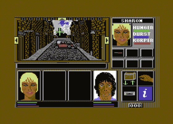 Lords Of Doom Screenshot 1 (Commodore 64)