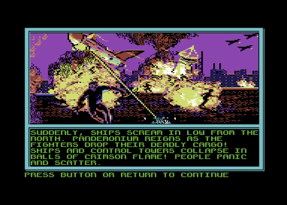 Buck Rogers: Countdown To Doomsday Screenshot 13 (Commodore 64/128)