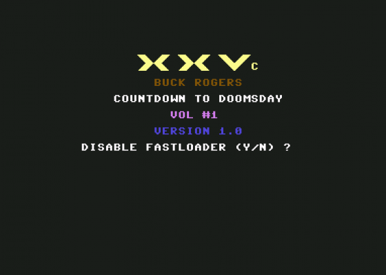 Buck Rogers: Countdown To Doomsday Screenshot 14 (Commodore 64)