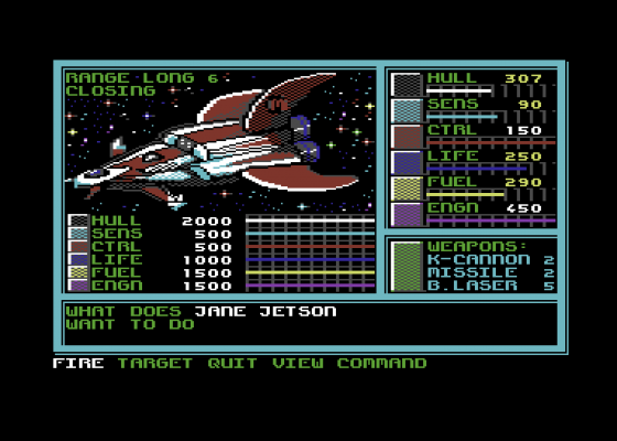 Buck Rogers: Countdown To Doomsday Screenshot 18 (Commodore 64/128)