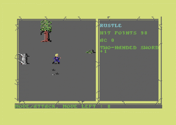 Curse Of The Azure Bonds Screenshot 5 (Commodore 64)