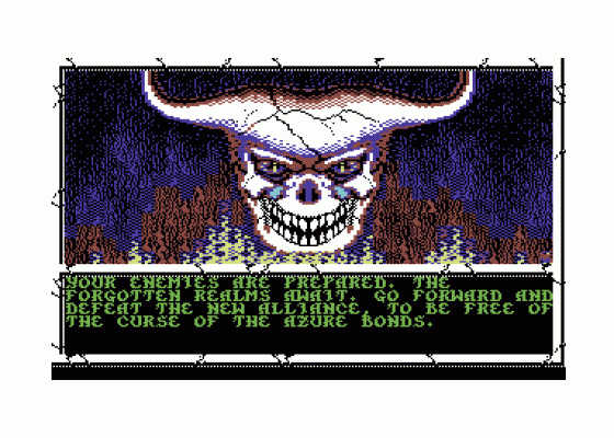 Curse Of The Azure Bonds Screenshot 8 (Commodore 64)