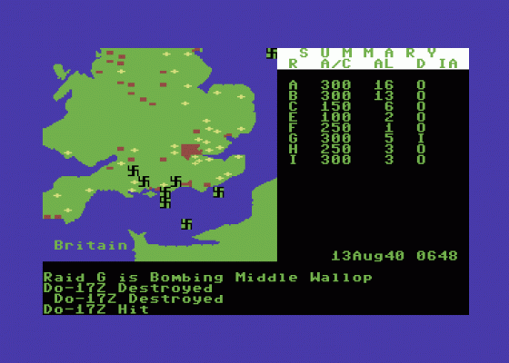 Fighter Command Screenshot 5 (Commodore 64)