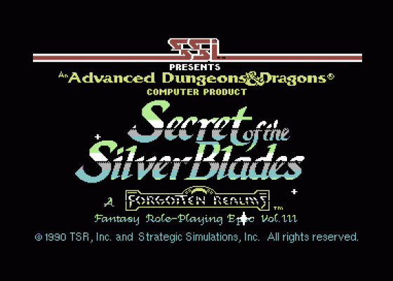 Secret Of The Silver Blades