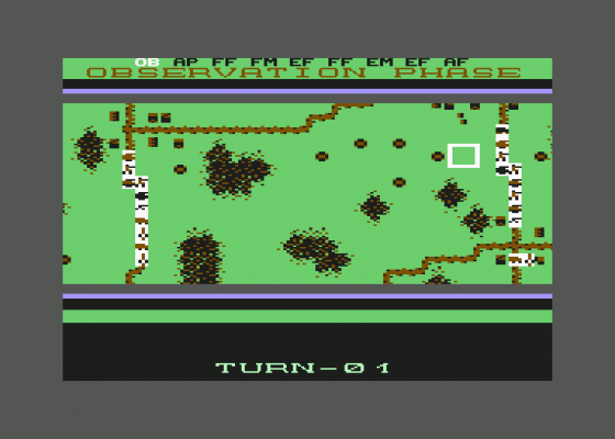 Wargame Construction Set Screenshot 10 (Commodore 64/128)