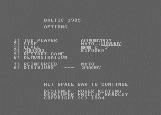 Baltic 1985: When Superpowers Collide