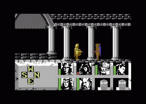 Advanced Dungeons & Dragons: Heroes Of The Lance Screenshot 11 (Commodore 64)