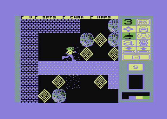 Repton 3 Screenshot 27 (Commodore 64/128)