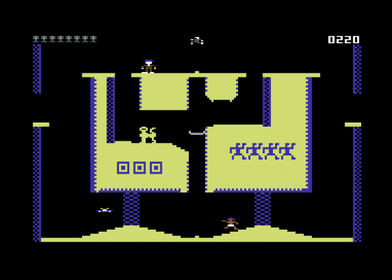 The Pharoah's Curse Screenshot 5 (Commodore 64)