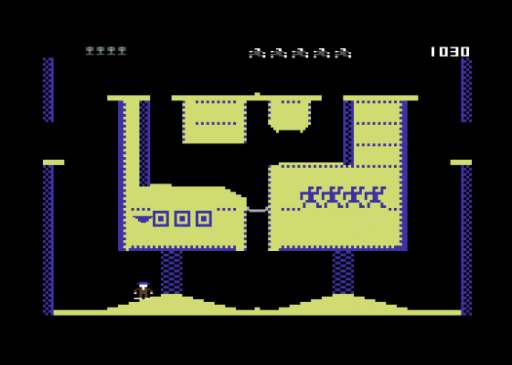 The Pharoah's Curse Screenshot 6 (Commodore 64)