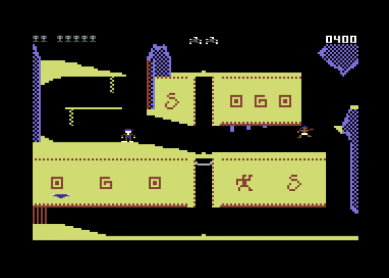 The Pharoah's Curse Screenshot 7 (Commodore 64)