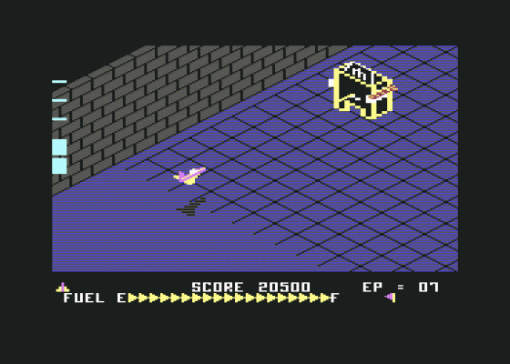 Zaxxon Screenshot 5 (Commodore 64)