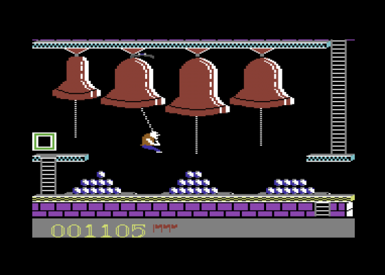 Quasimodo Screenshot 5 (Commodore 64)