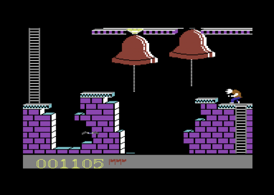 Quasimodo Screenshot 6 (Commodore 64)