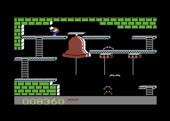Quasimodo Screenshot 9 (Commodore 64)