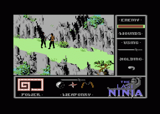 The Last Ninja Screenshot 8 (Commodore 64/128)